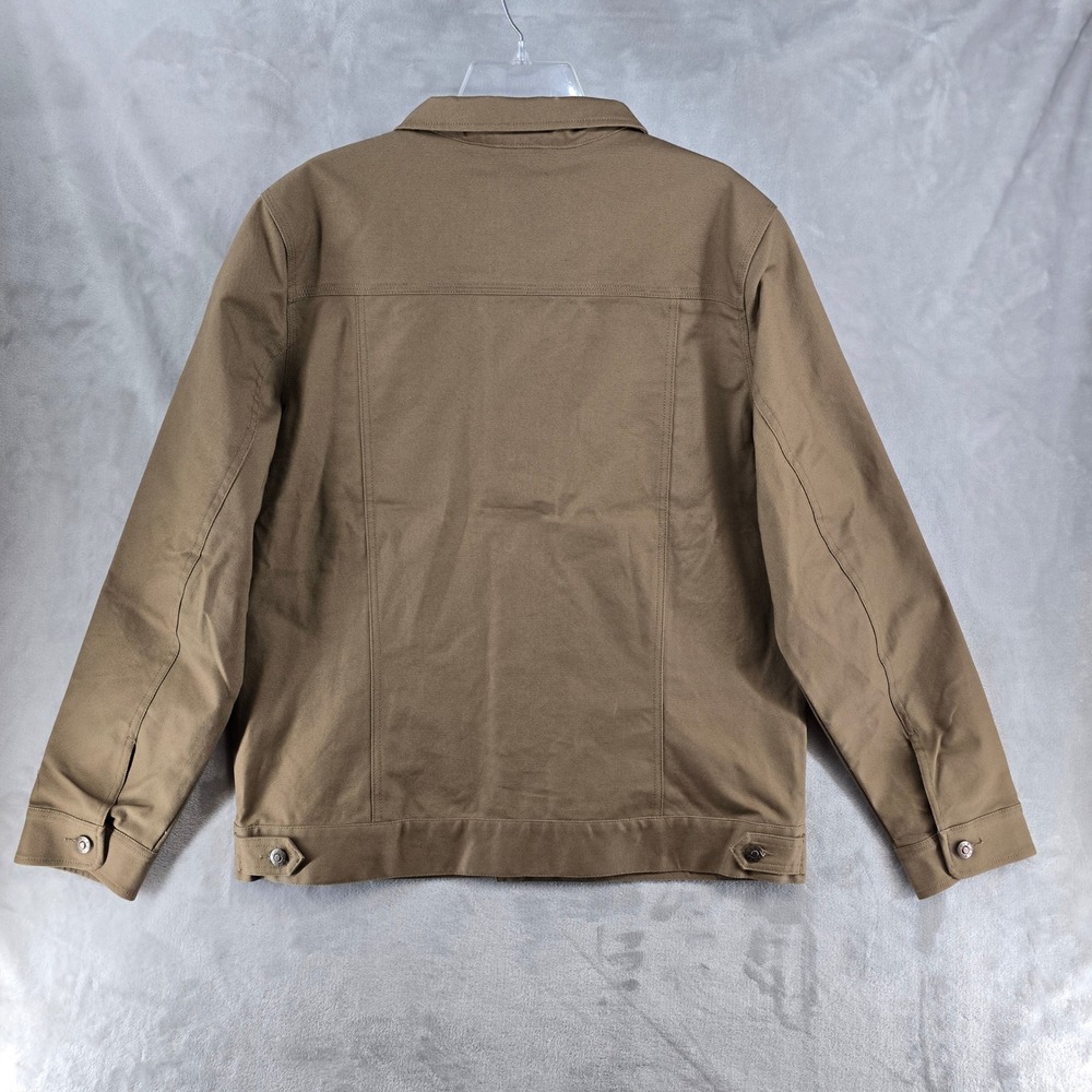Duck Camp Brush Jacket Mens‎ Large Pin Oak Brown Cordura Canvas Outdoor LBJ100 - Picture 9 of 9